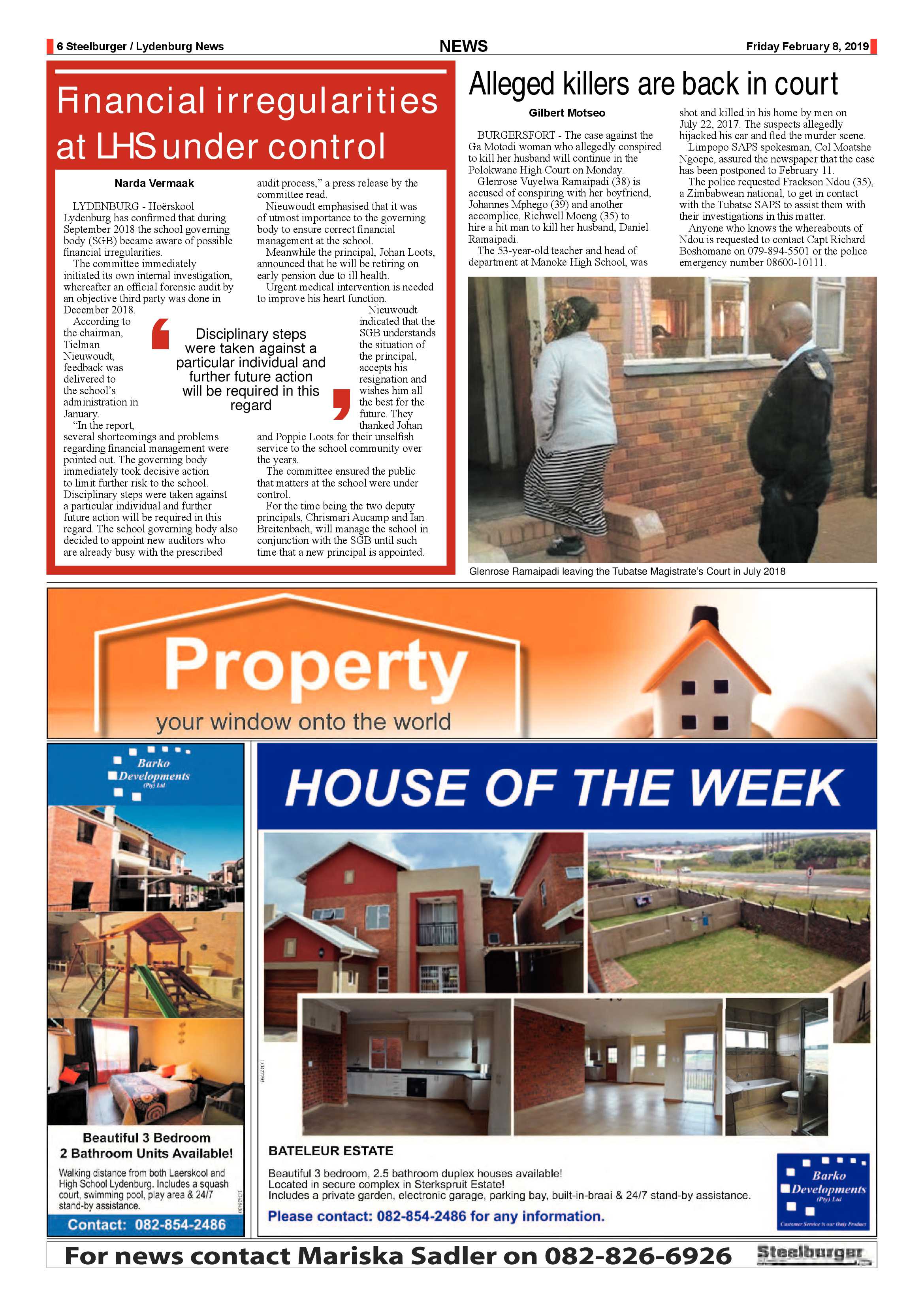 Steelburger News 8 February 2019 page 6