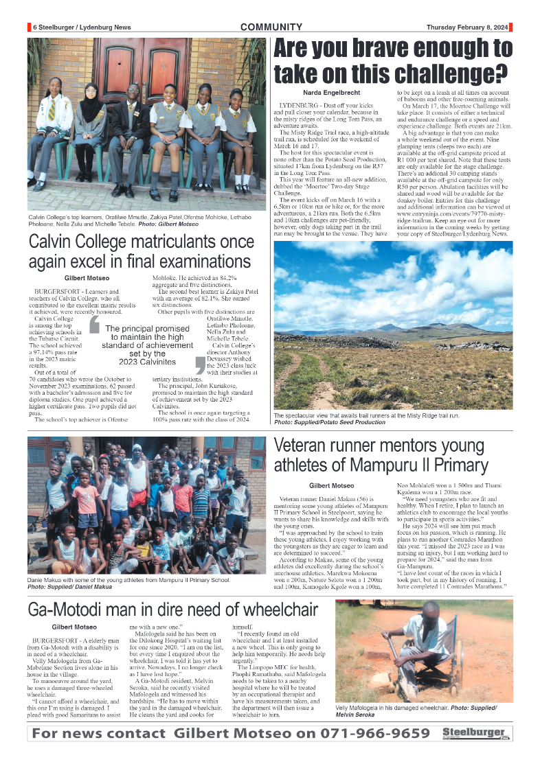 Steelburger News 8 February 2024 page 6