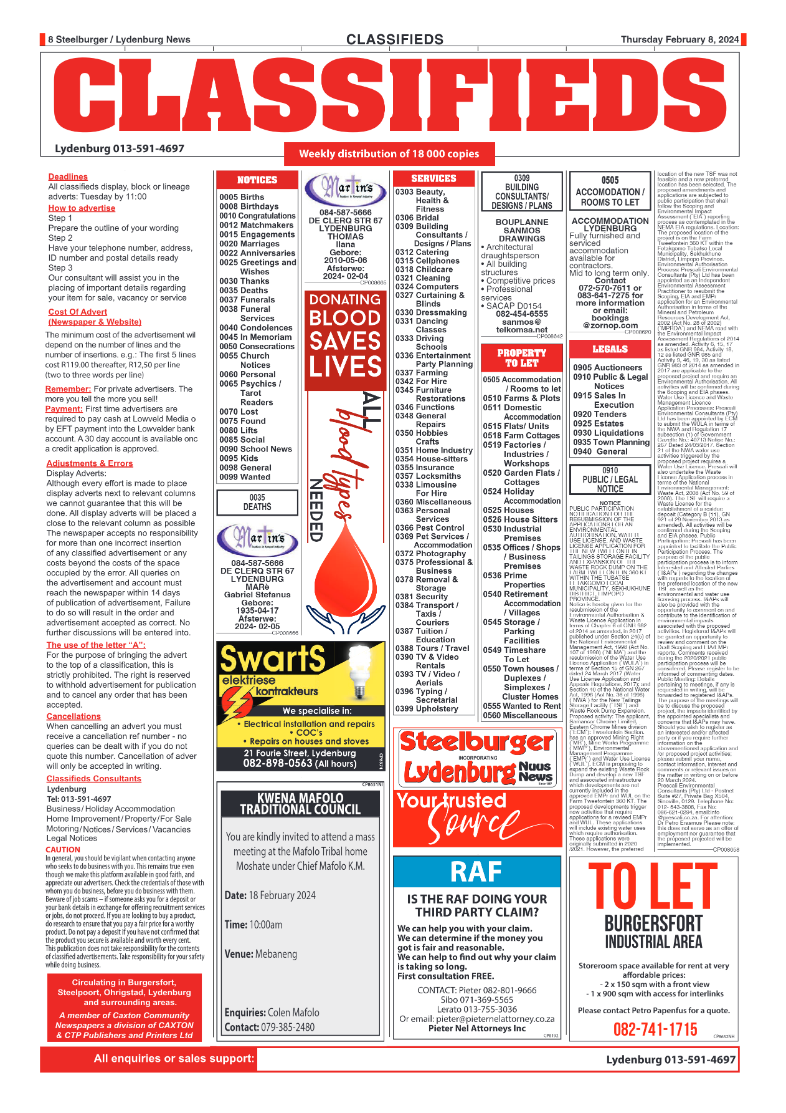 Steelburger News 8 February 2024 page 8