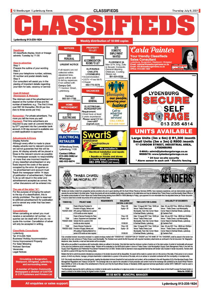 Steelburger news 8 July 2021 page 12