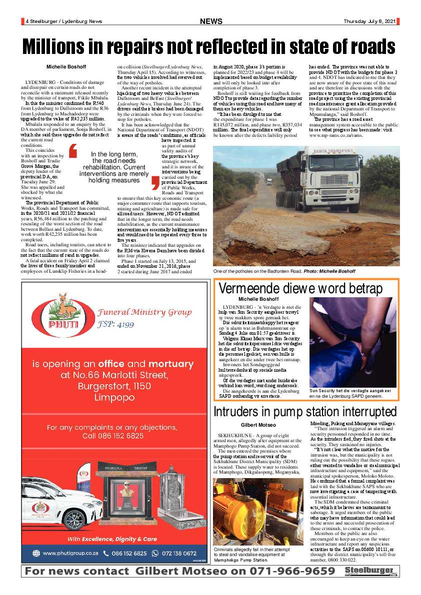 Steelburger news 8 July 2021 page 4