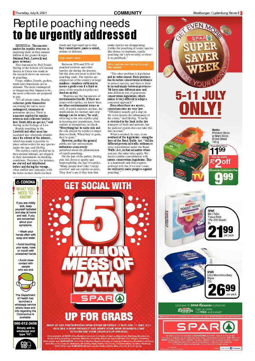 Steelburger news 8 July 2021 page 5