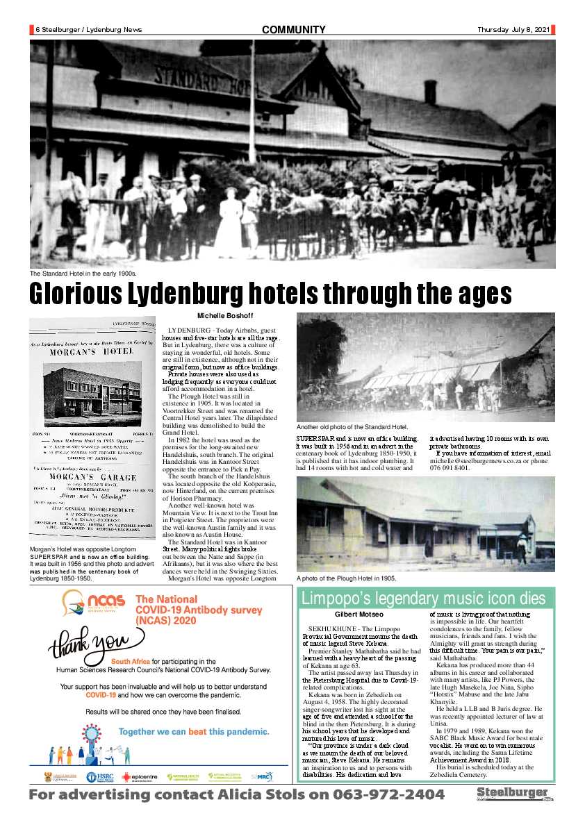 Steelburger news 8 July 2021 page 6