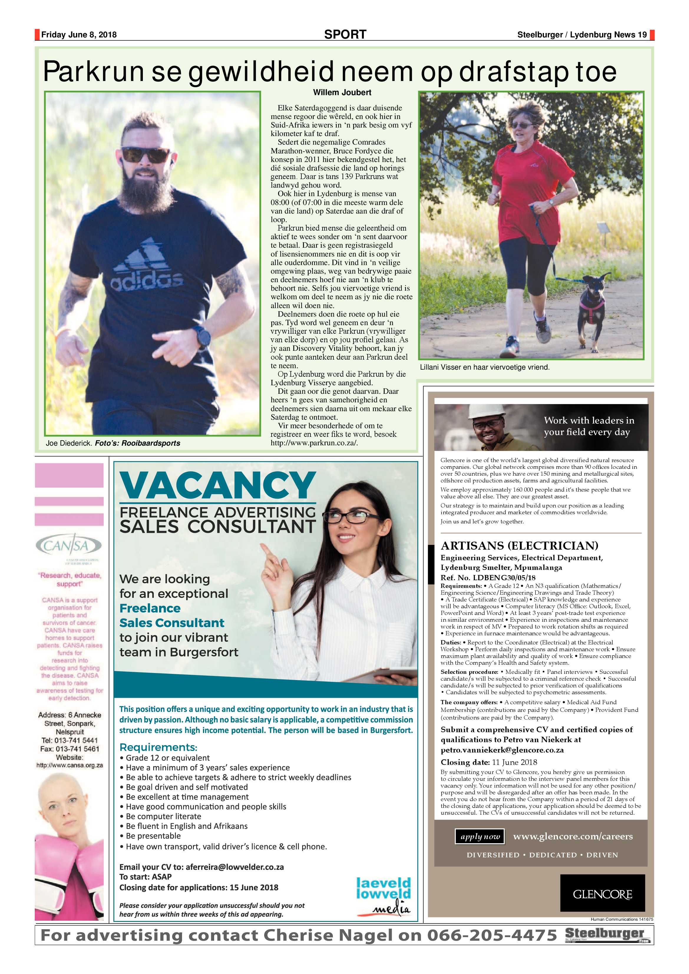 Steelburger News 8 June 2018 page 19