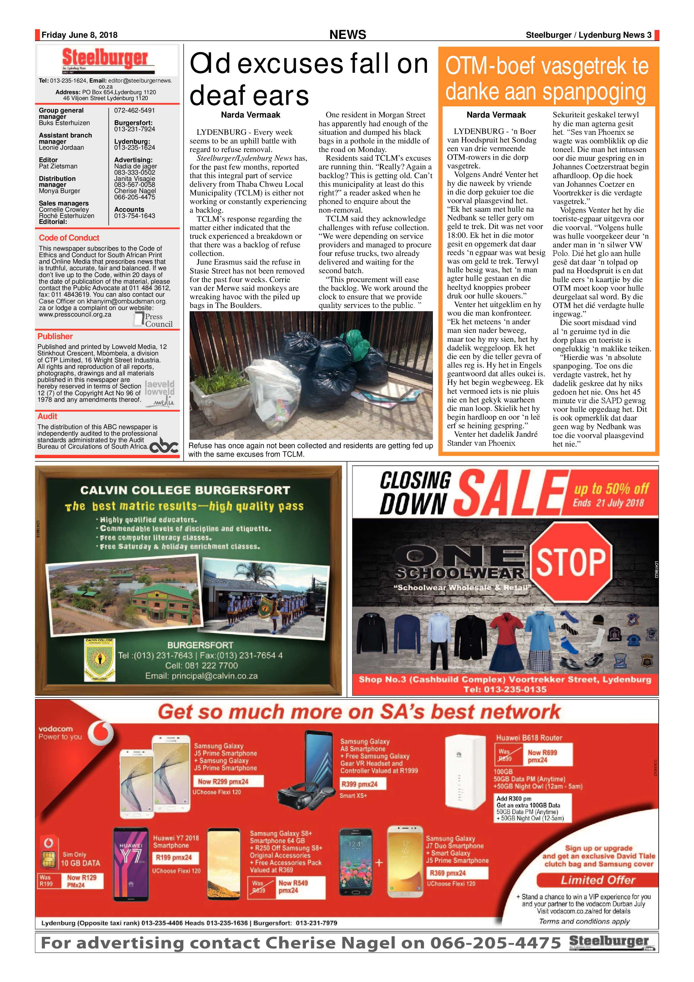 Steelburger News 8 June 2018 page 3
