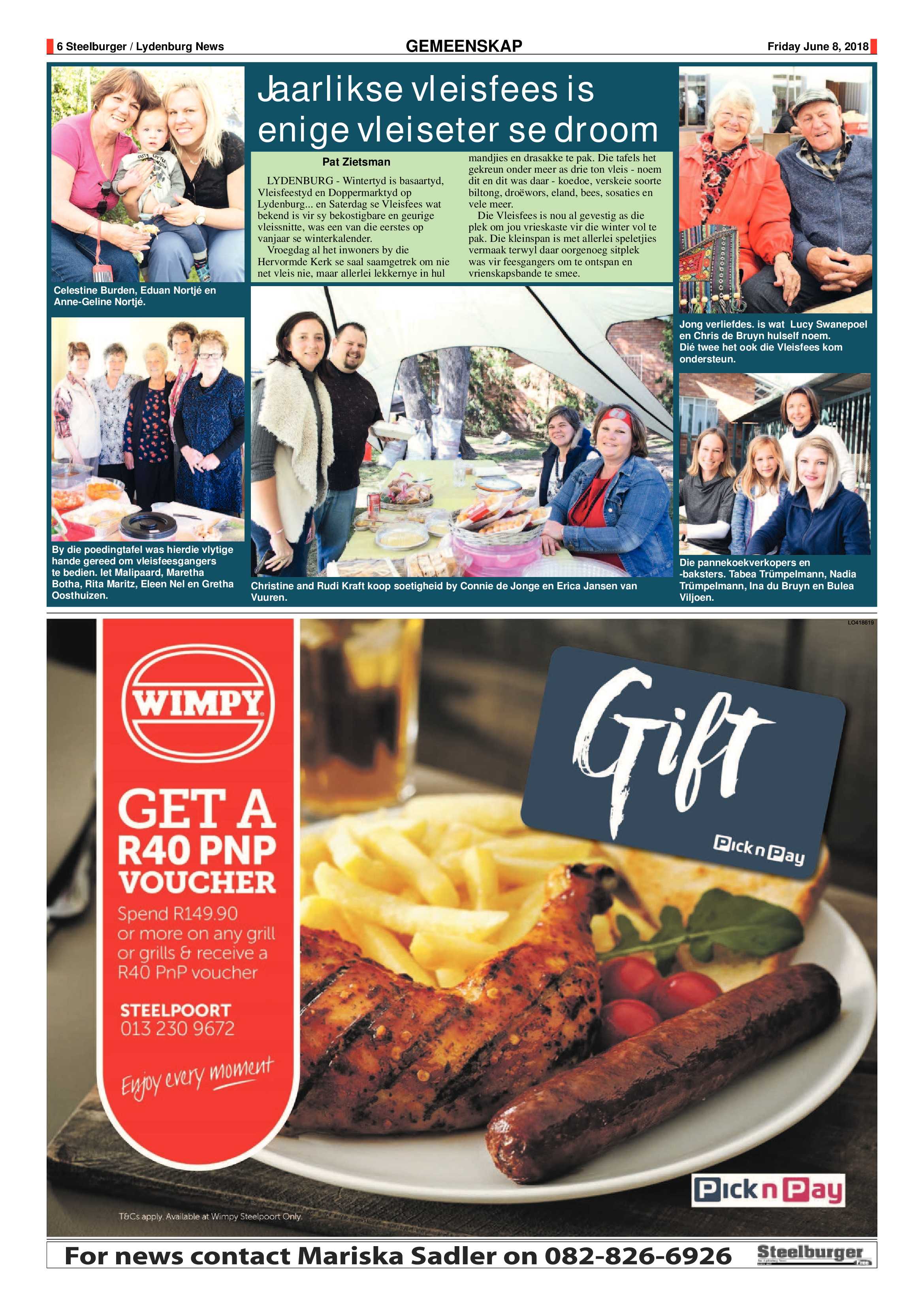 Steelburger News 8 June 2018 page 6
