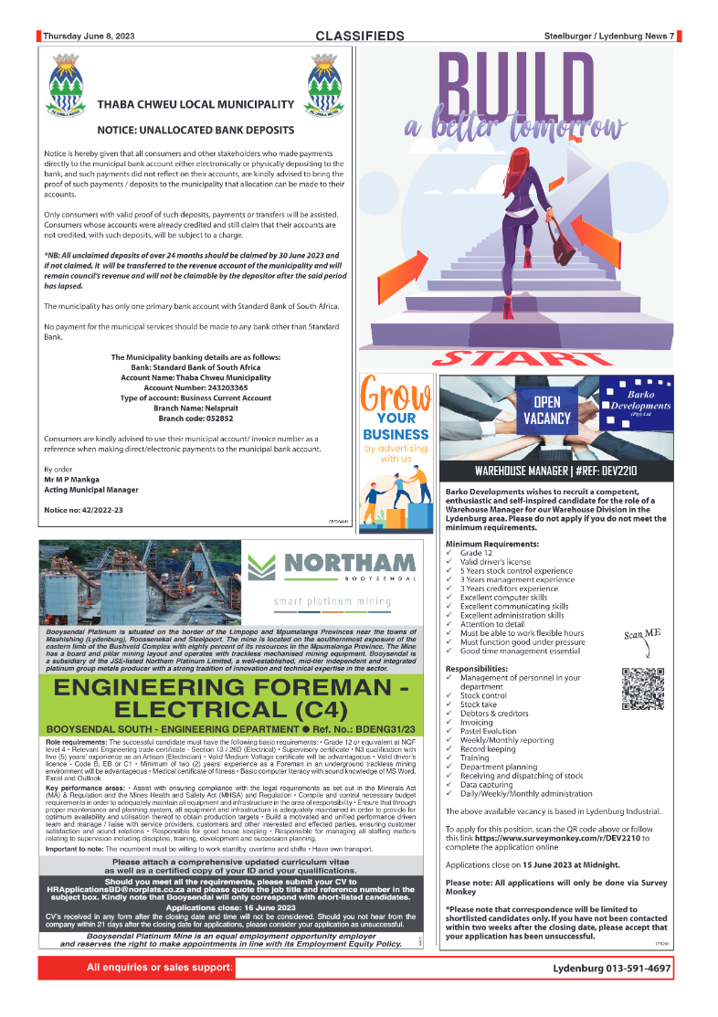 Steelburger News 8 June 2023 page 7