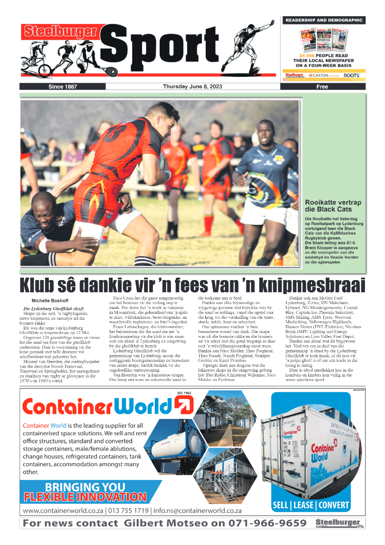 Steelburger News 8 June 2023 page 8