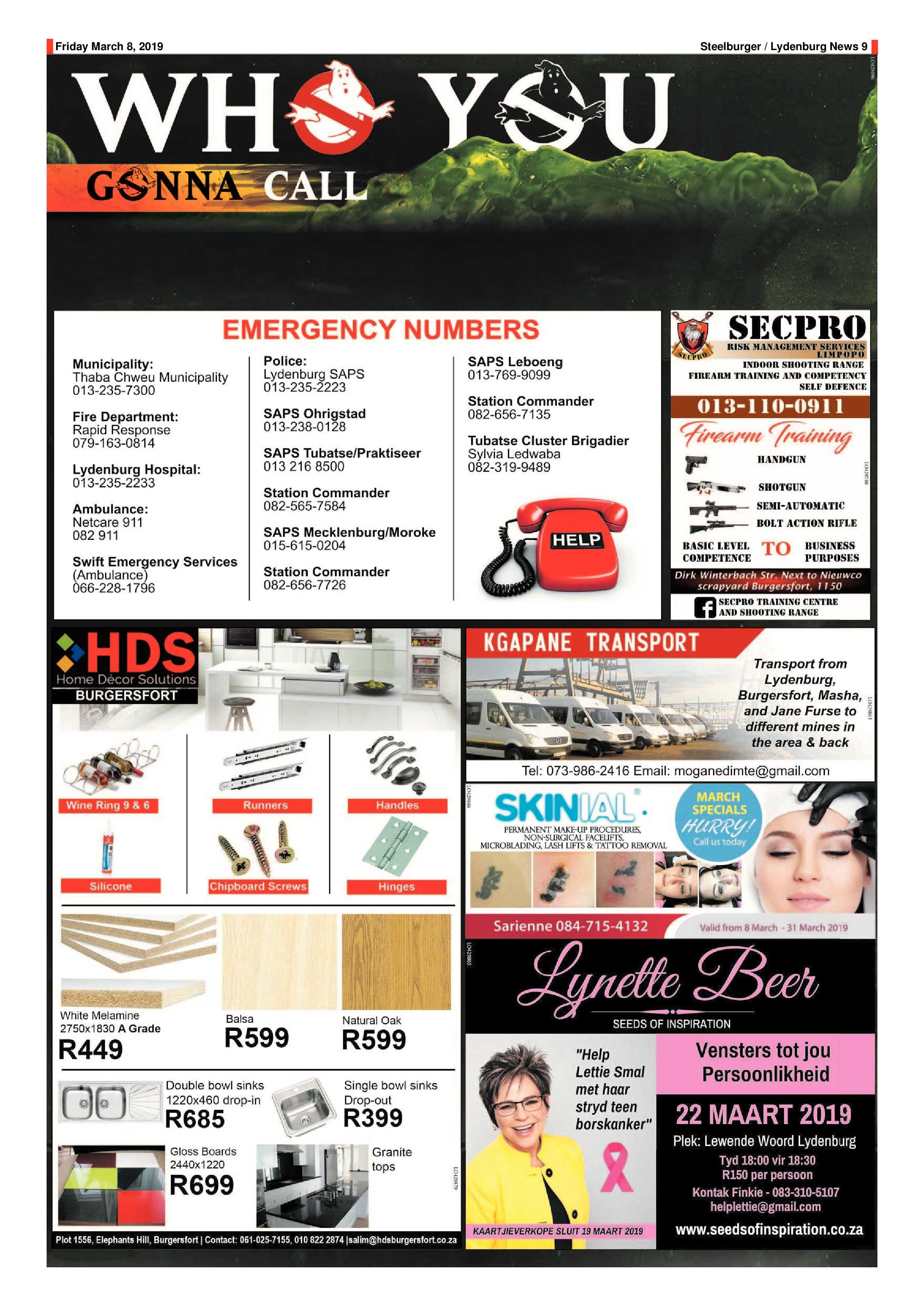 Steelburger News 8 March 2019 page 9