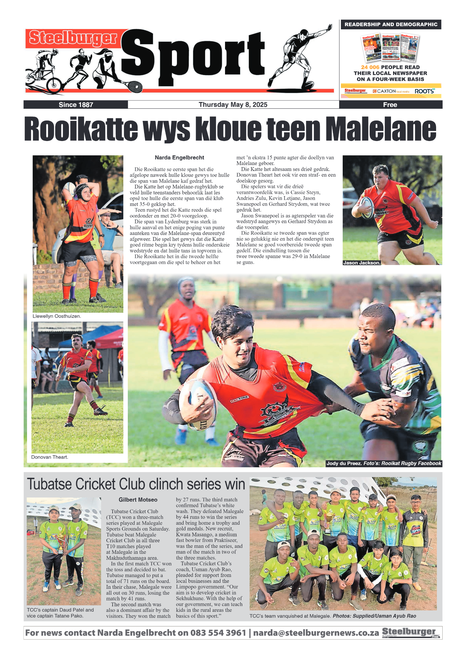 Steelburger News 8 May 2025 page 8