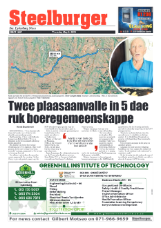 Steelburger News 8 May 2025