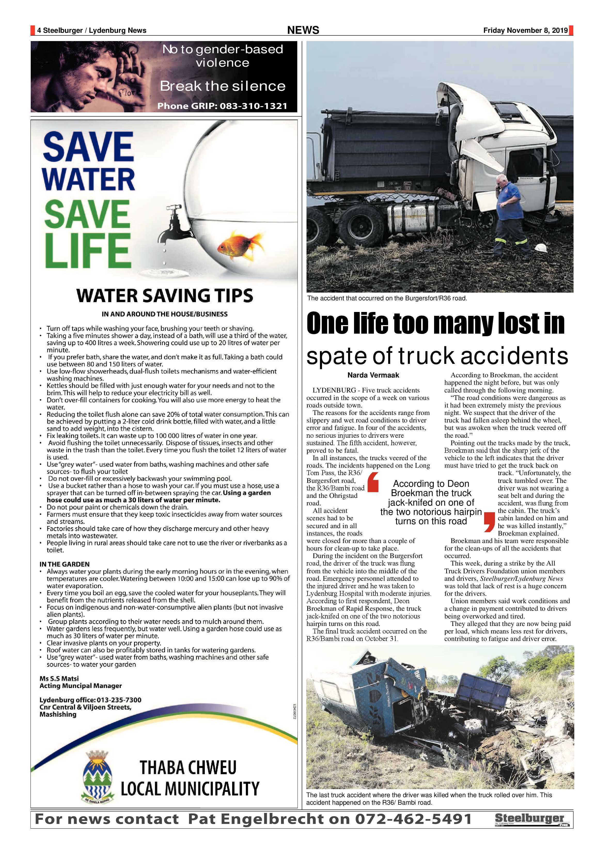 Steelburger News 8 November 2019 page 4