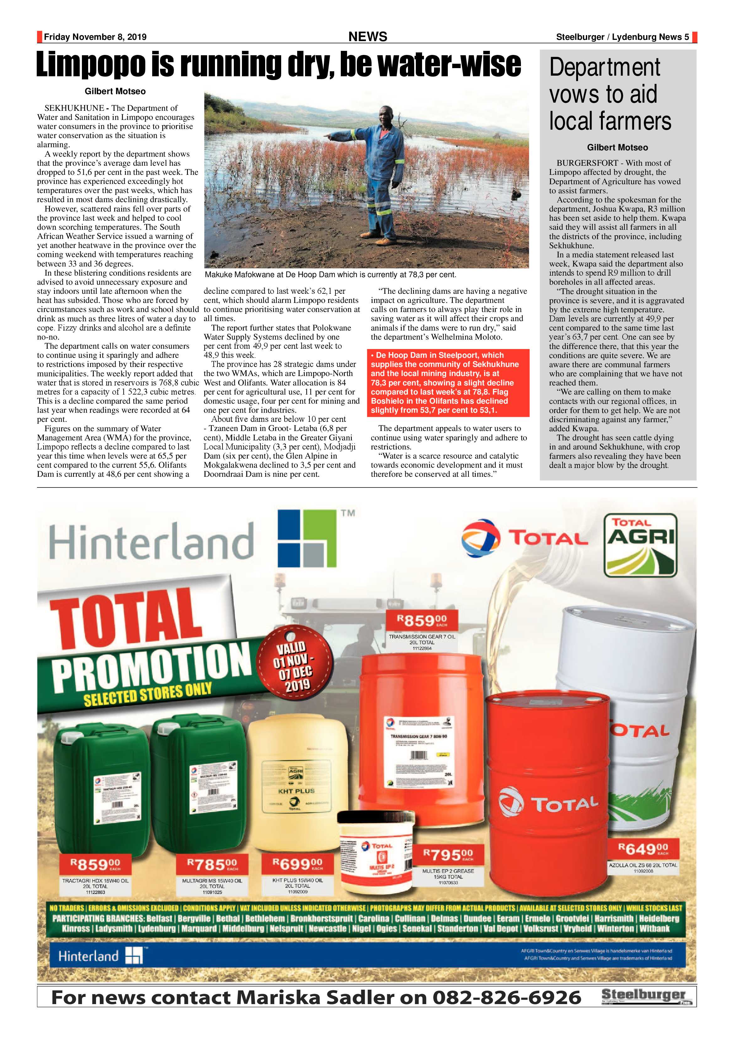 Steelburger News 8 November 2019 page 5