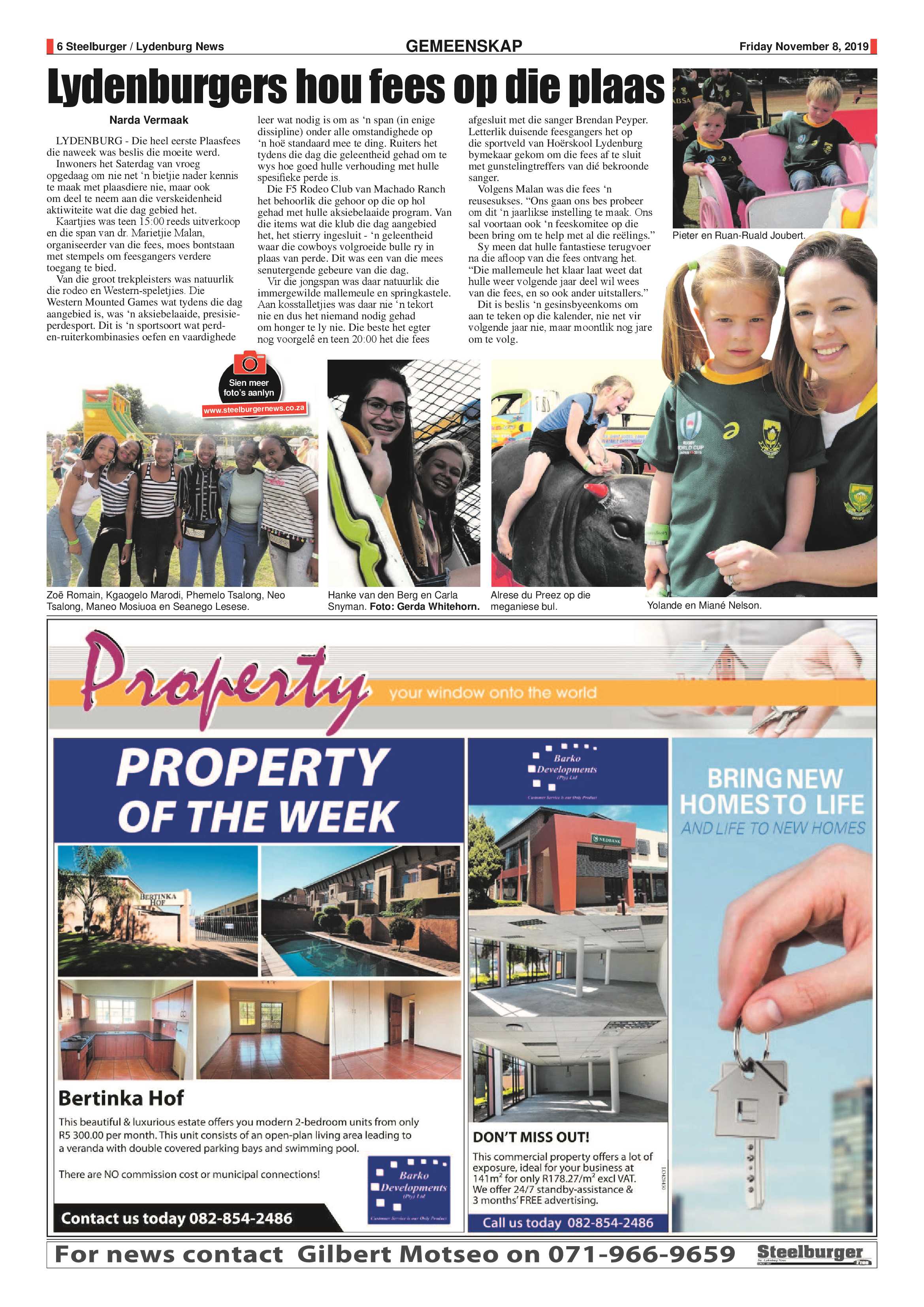 Steelburger News 8 November 2019 page 6