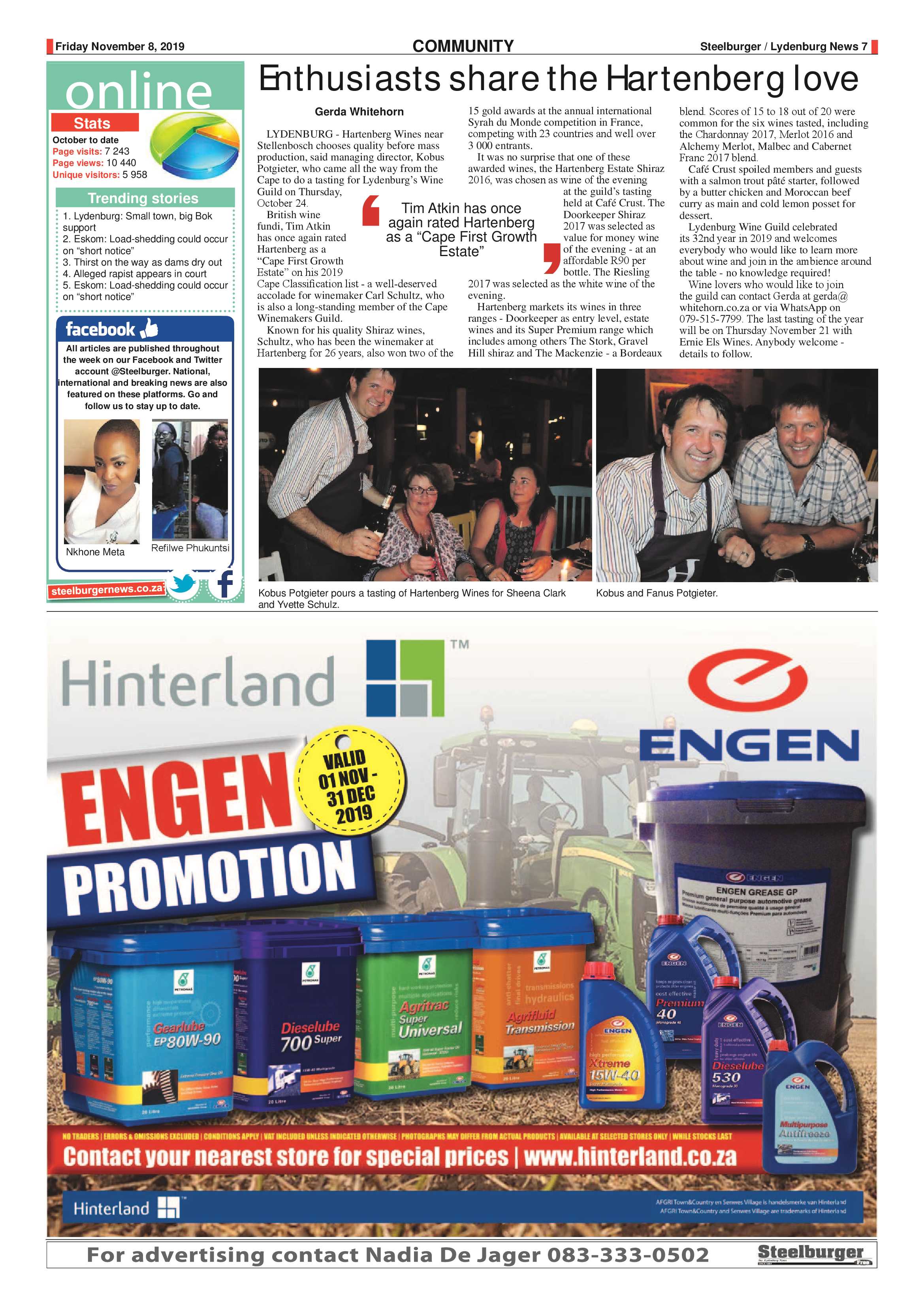 Steelburger News 8 November 2019 page 7