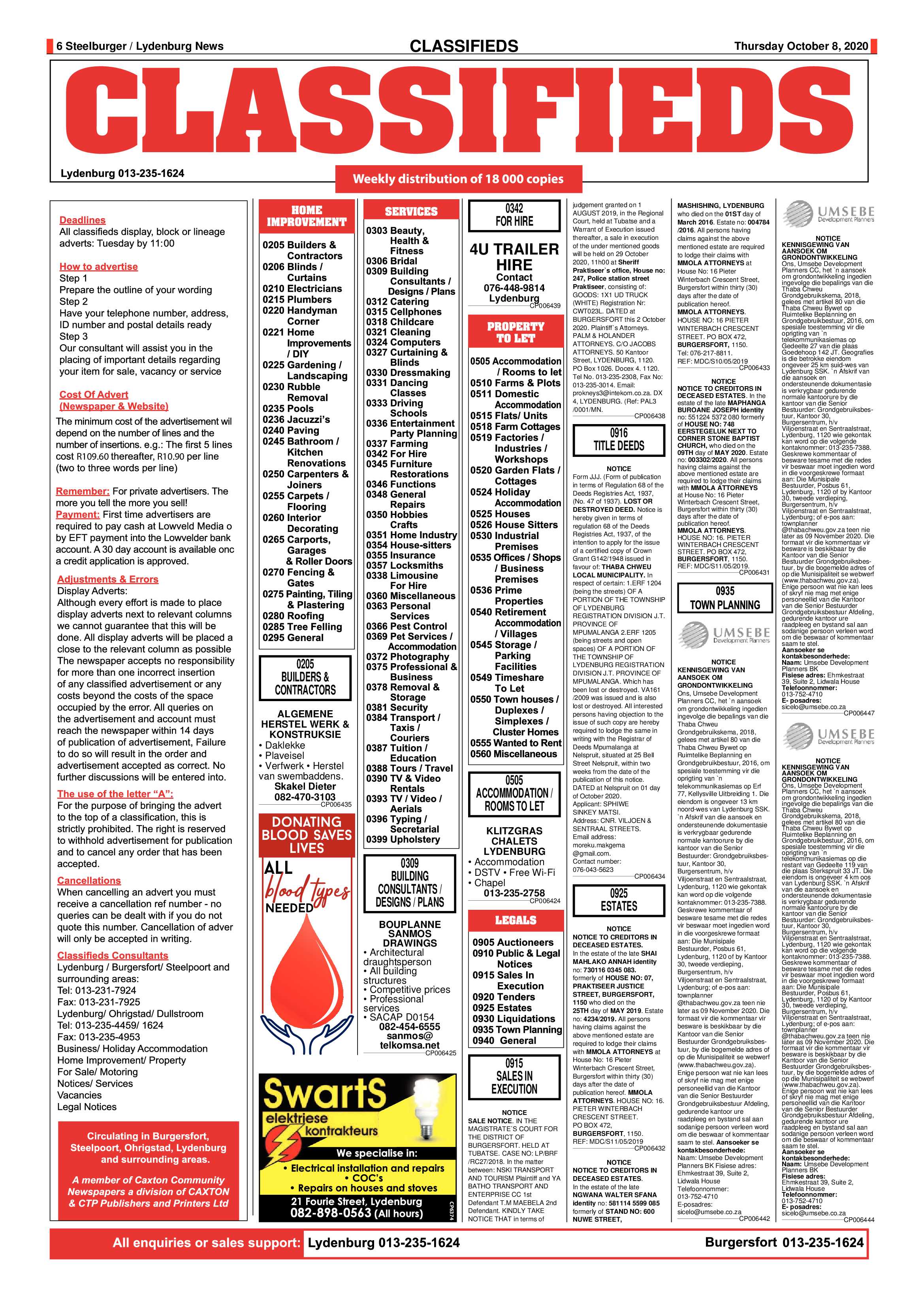Steelburger News 8 October 2020 page 6