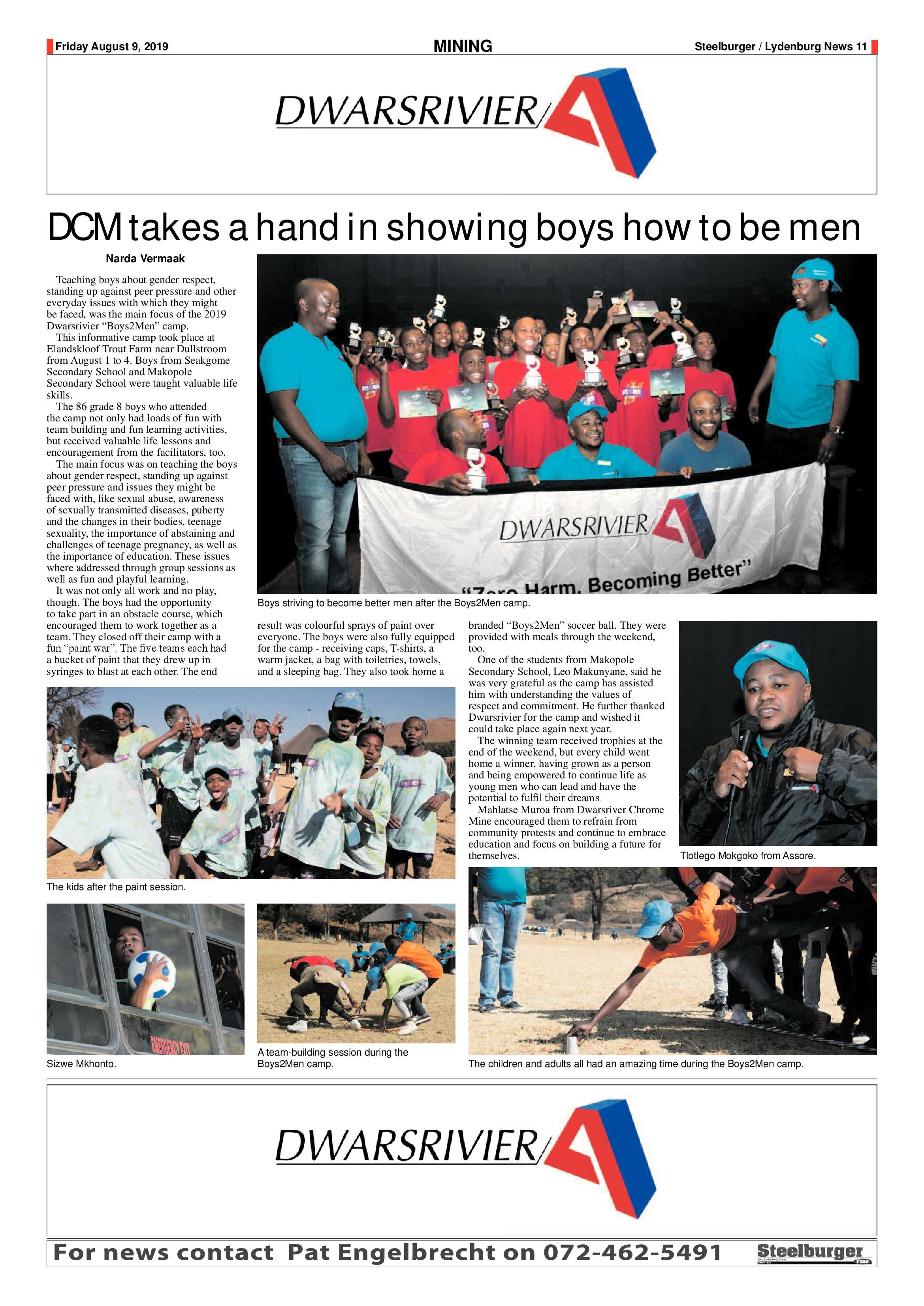 Steelburger News 9 August 2019 page 11