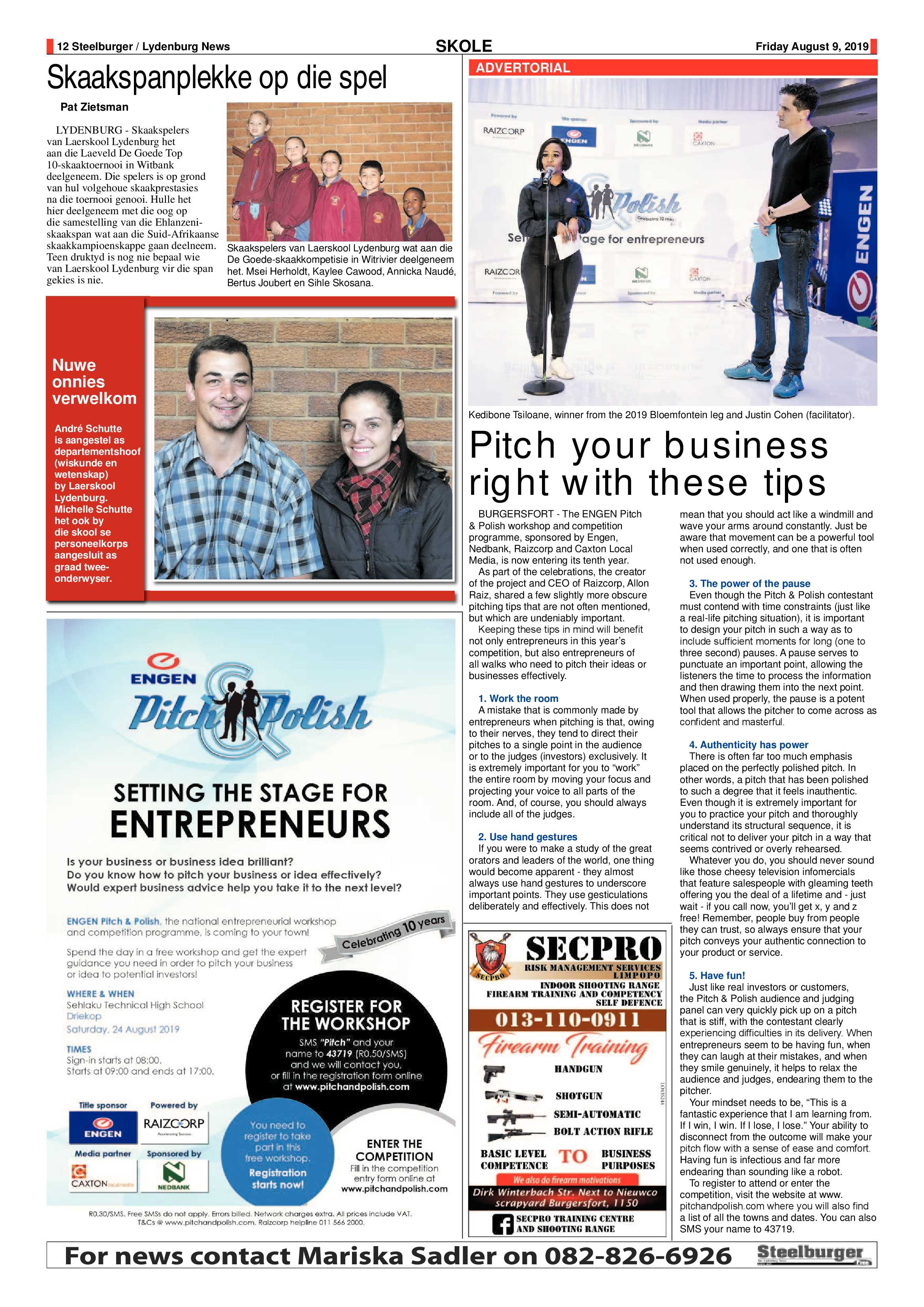 Steelburger News 9 August 2019 page 12