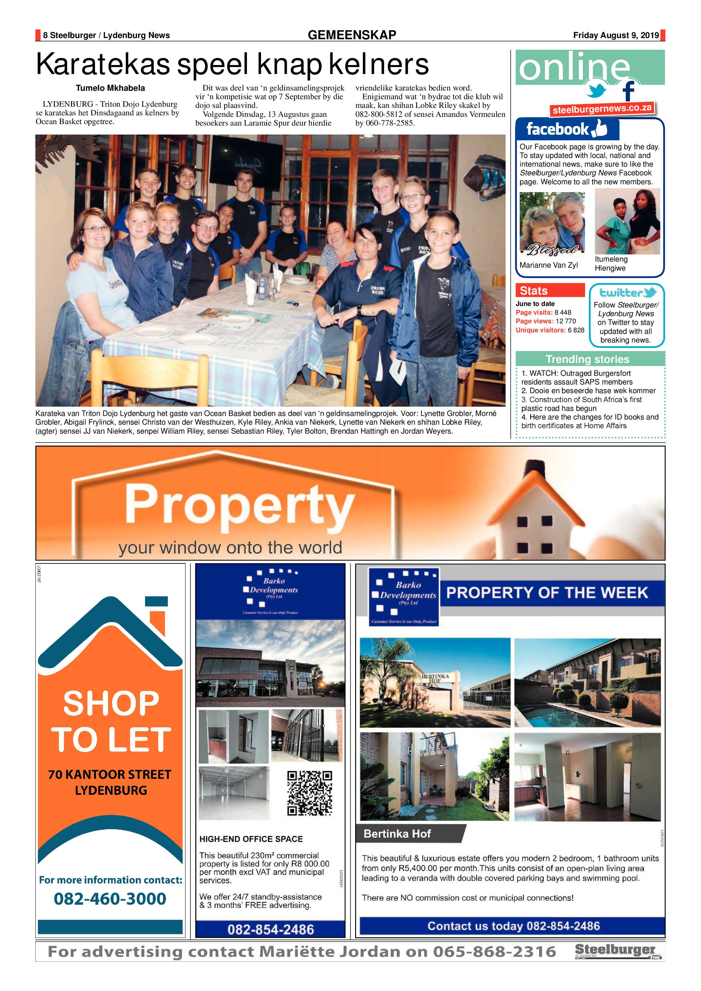 Steelburger News 9 August 2019 page 8