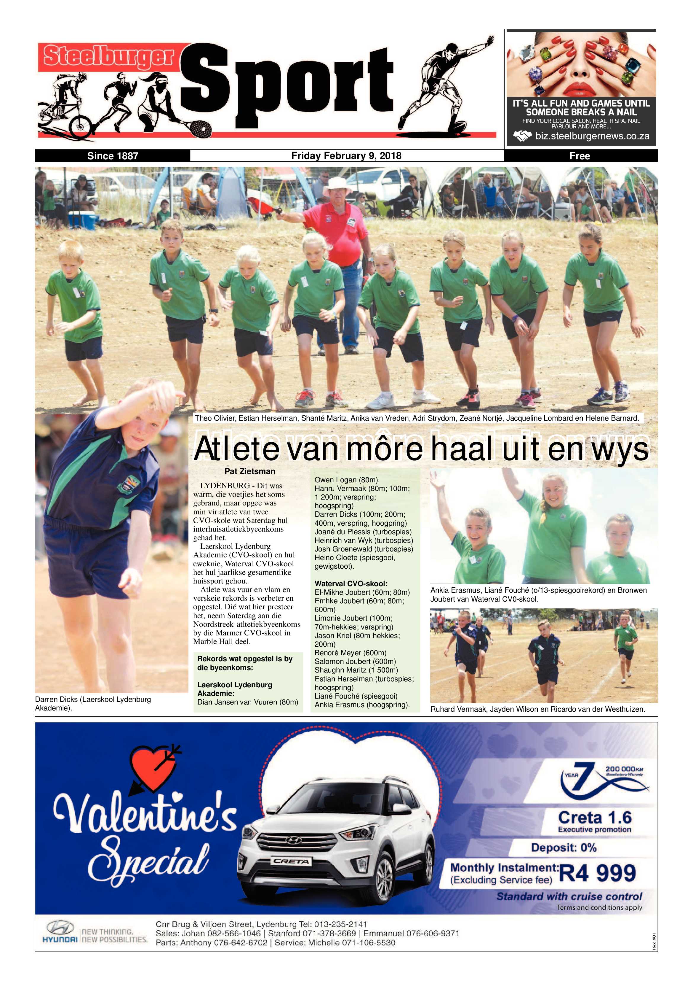 Steelburger News 9 February 2018 page 12