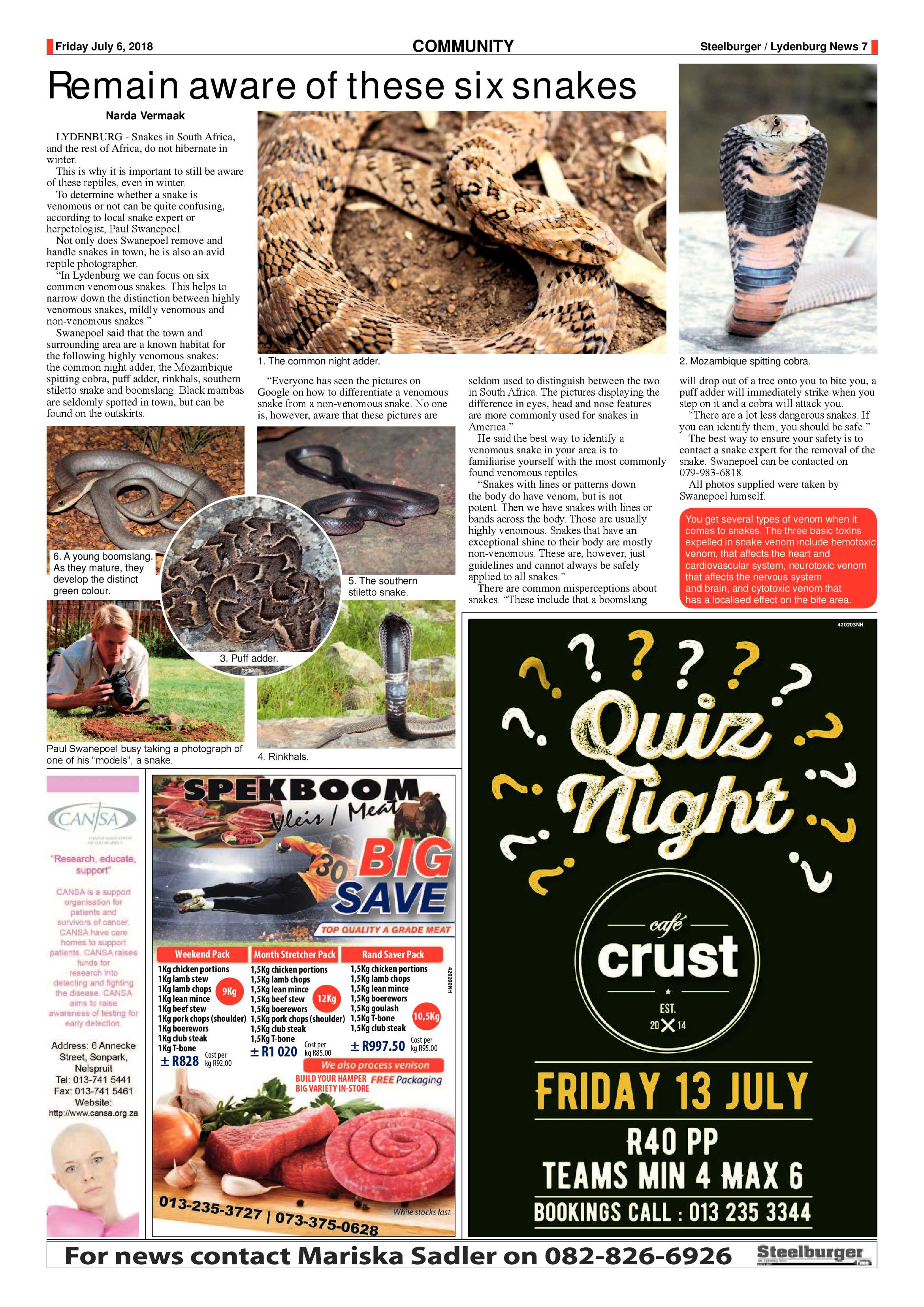 Steelburger News 6 July 2018 page 7
