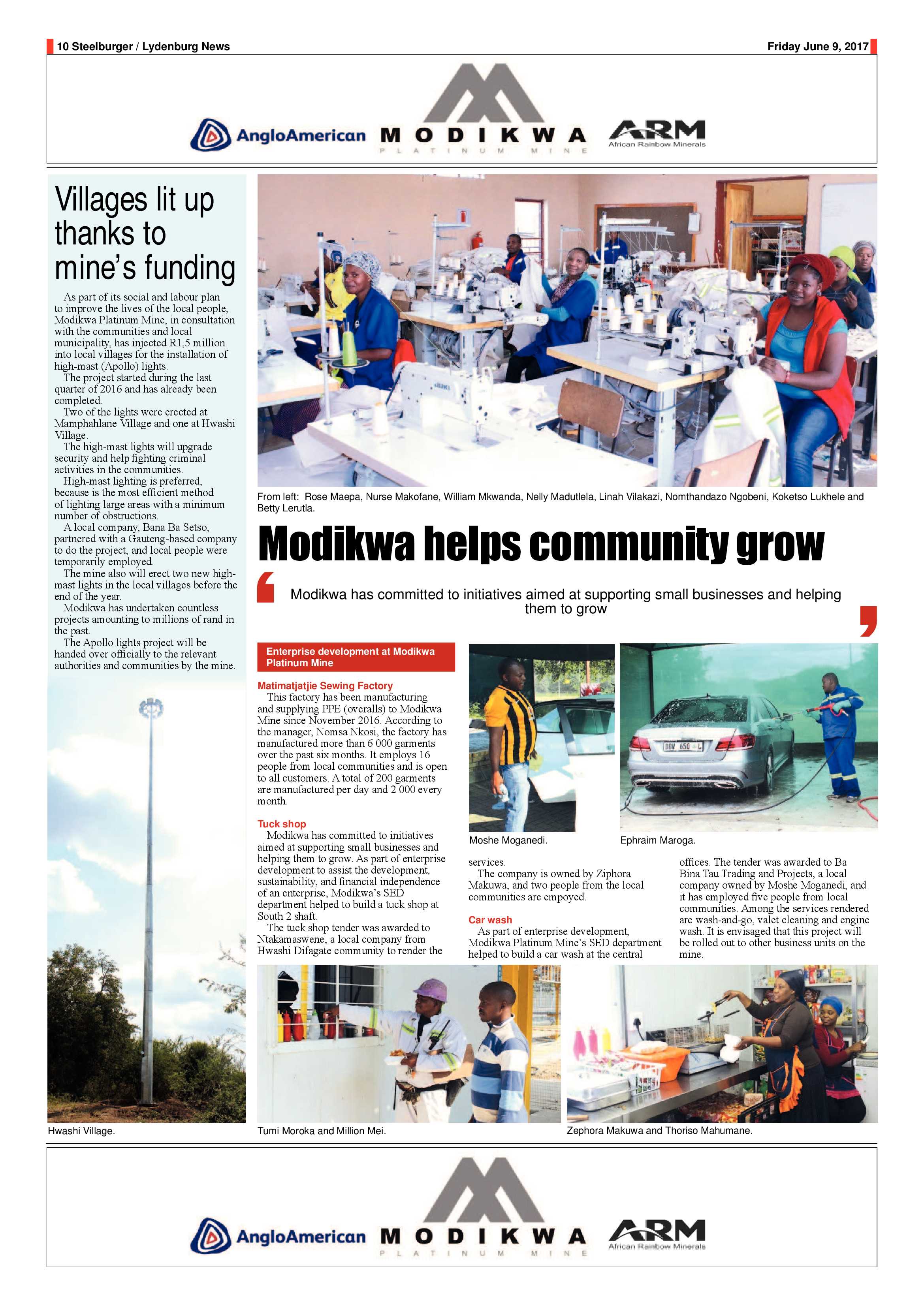 Steelburger News 9 June 2017 page 10