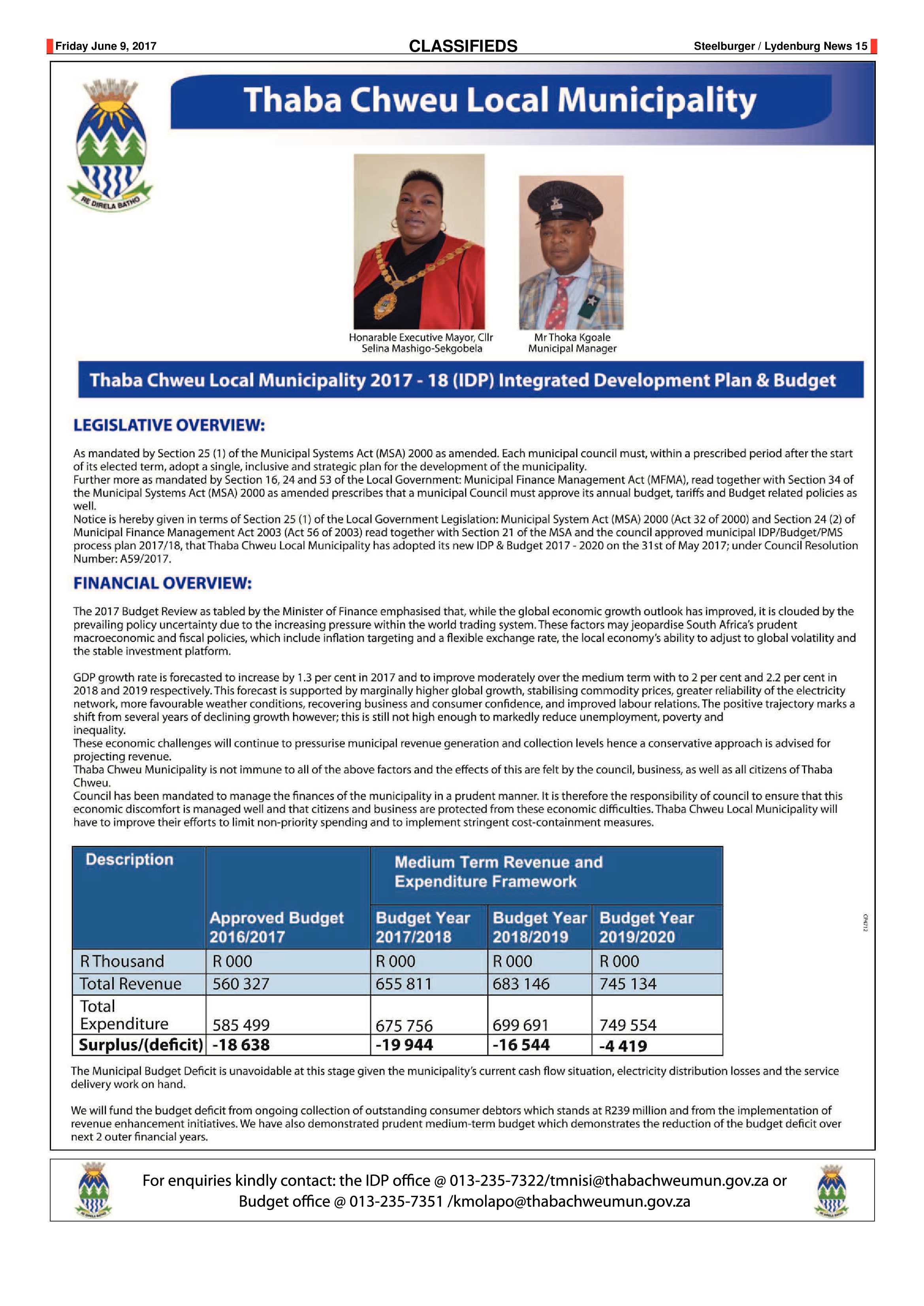 Steelburger News 9 June 2017 page 15