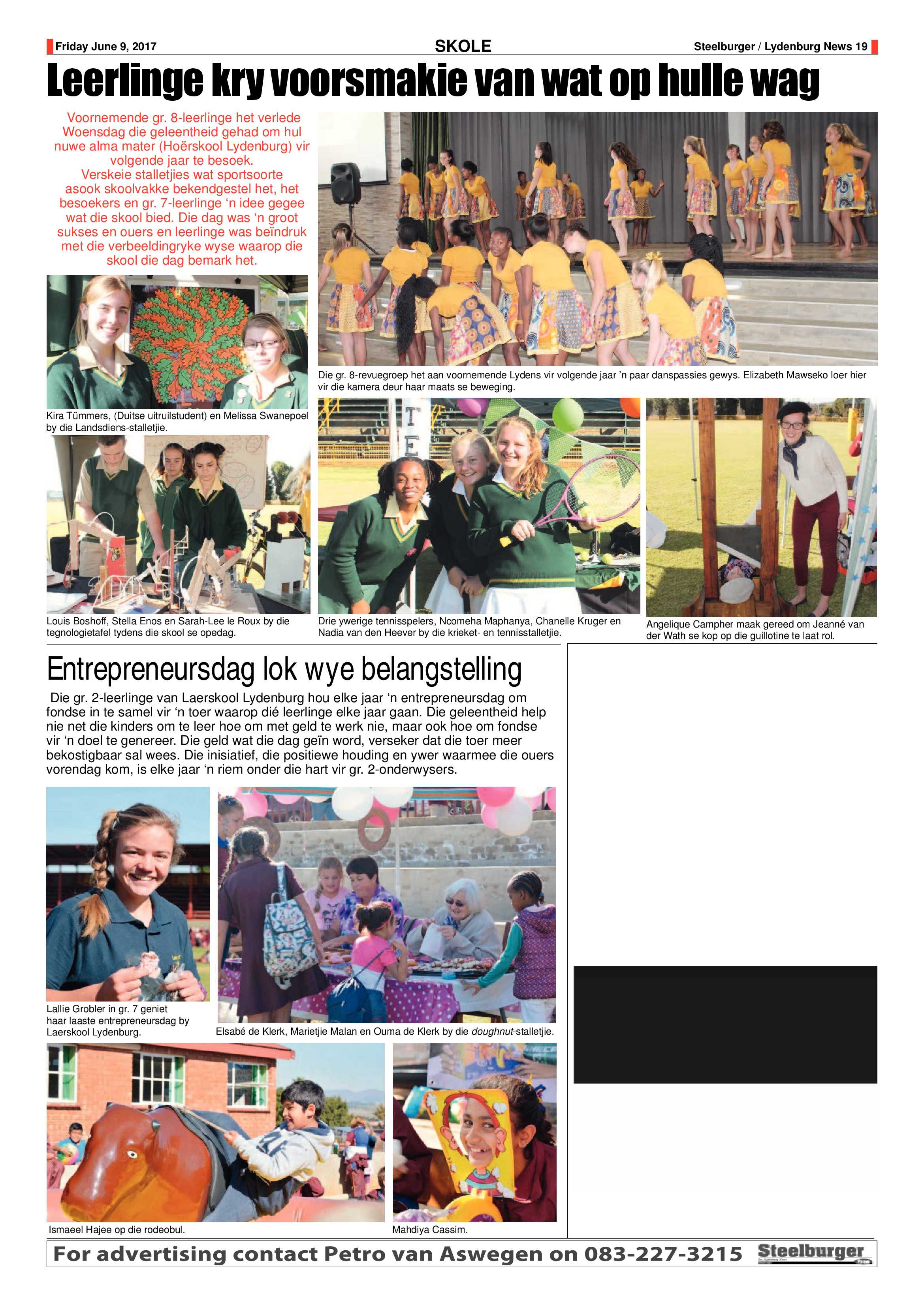 Steelburger News 9 June 2017 page 19