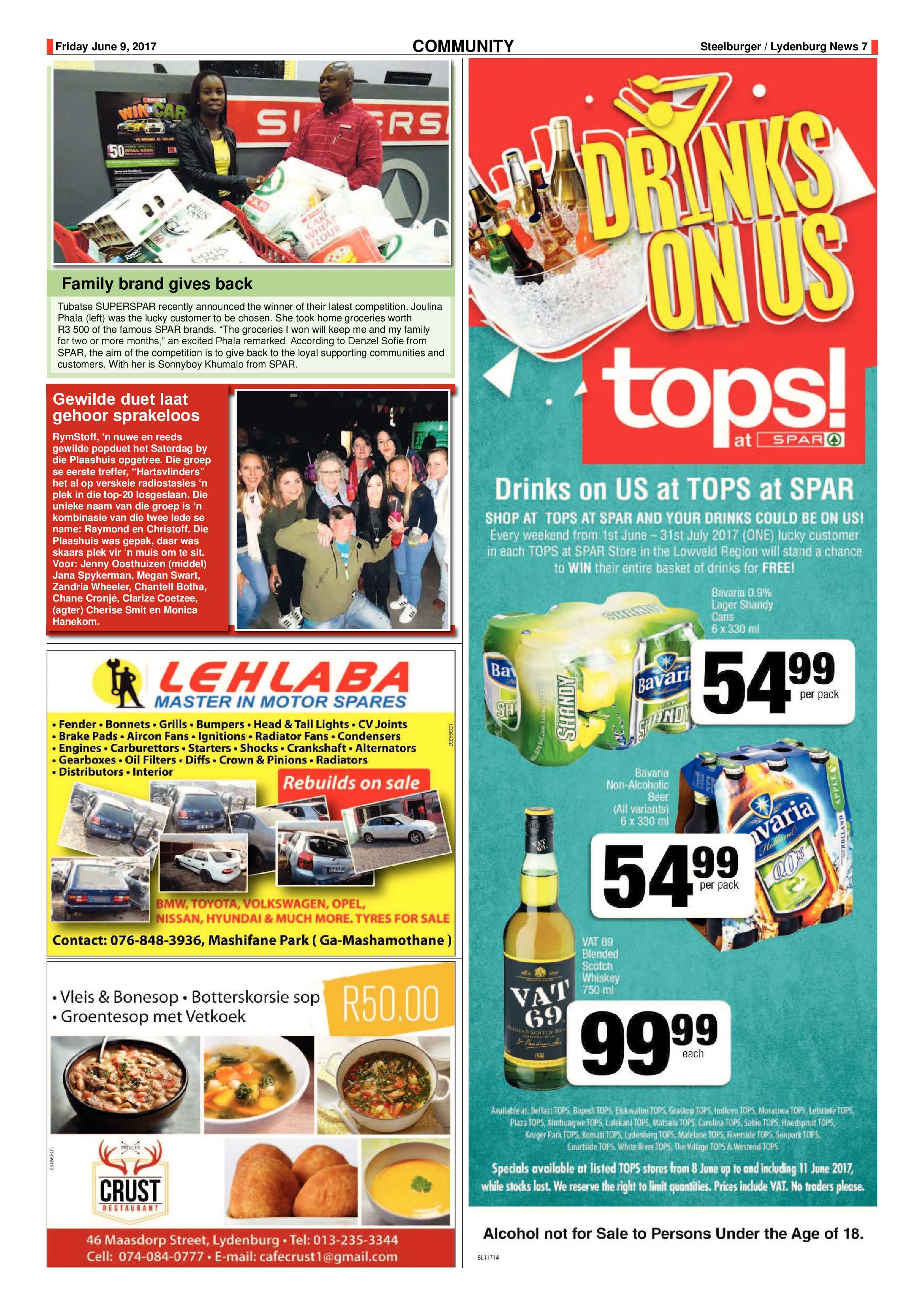 Steelburger News 9 June 2017 page 7