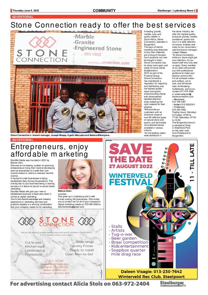 Steelburger News 9 June 2022 page 5