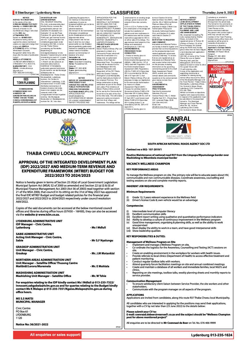 Steelburger News 9 June 2022 page 8