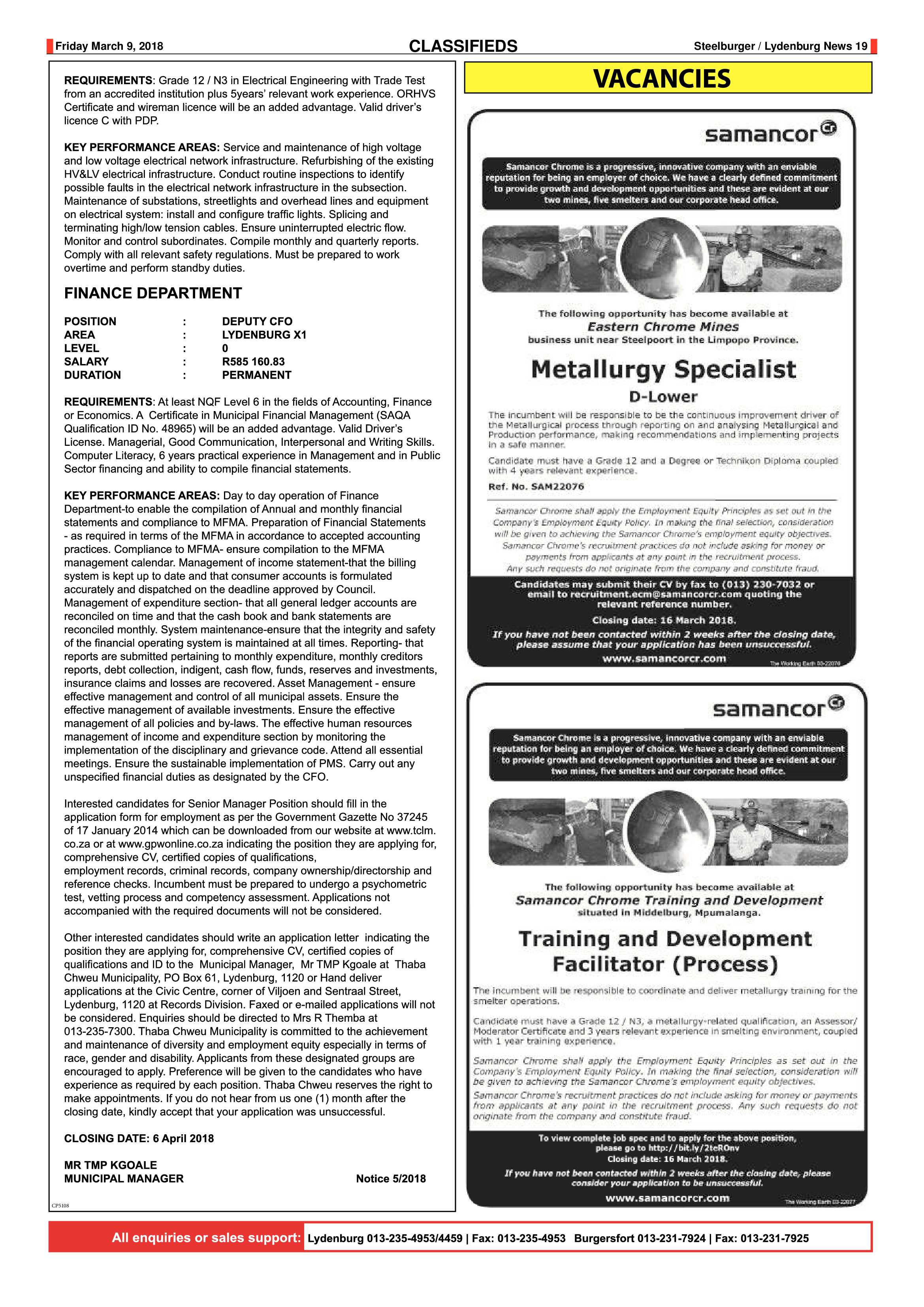 Steelburger News 9 March 2018 page 18