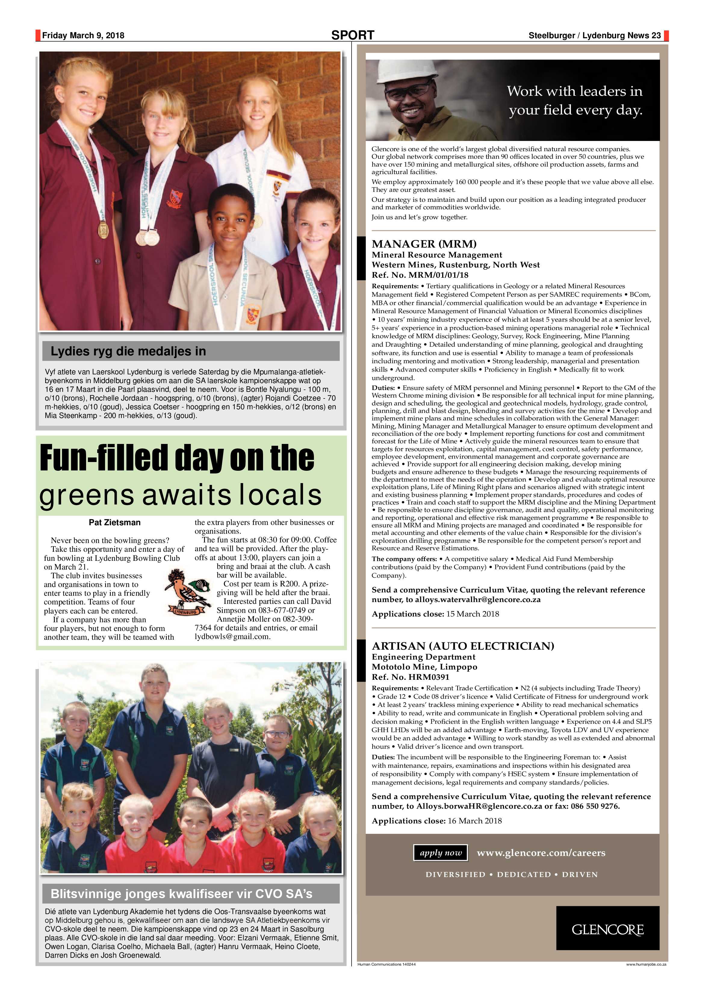 Steelburger News 9 March 2018 page 22