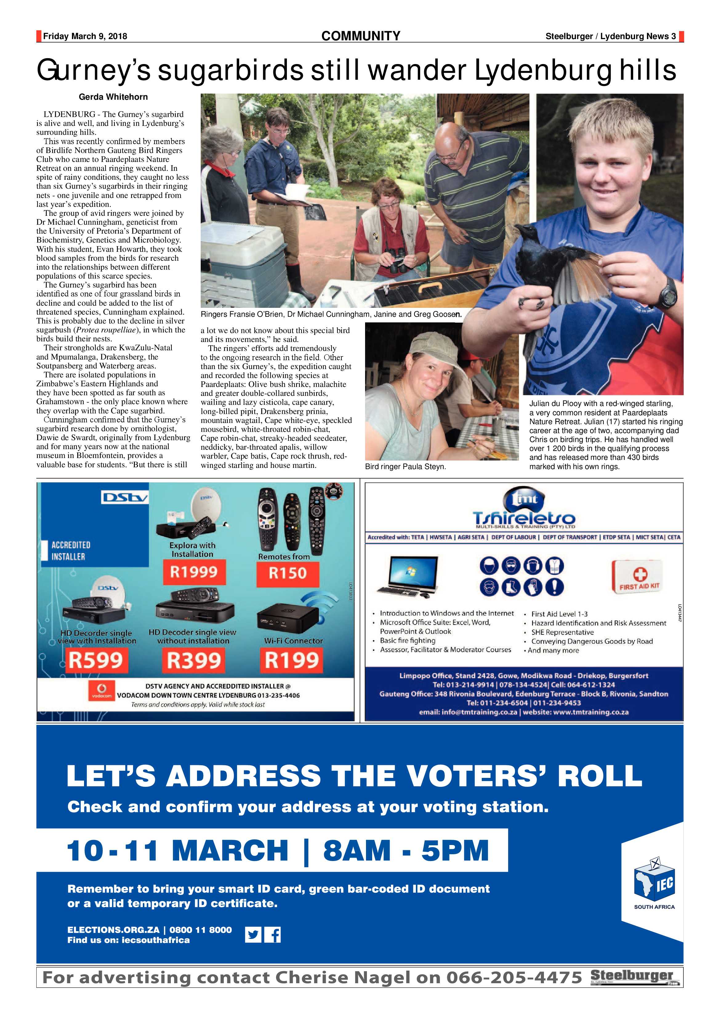 Steelburger News 9 March 2018 page 3