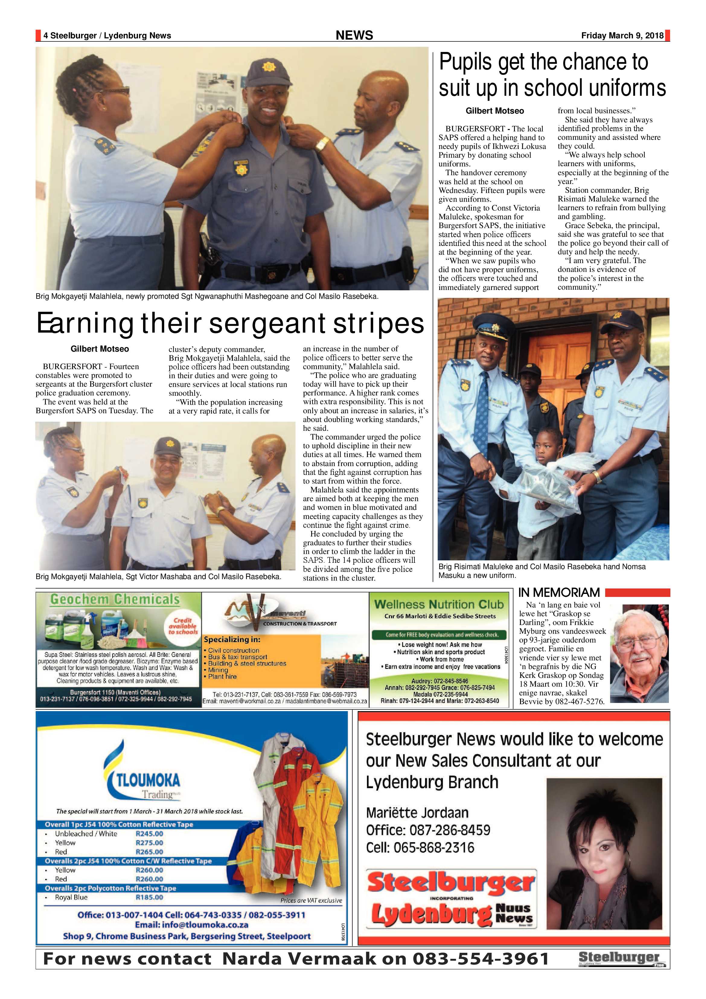 Steelburger News 9 March 2018 page 4