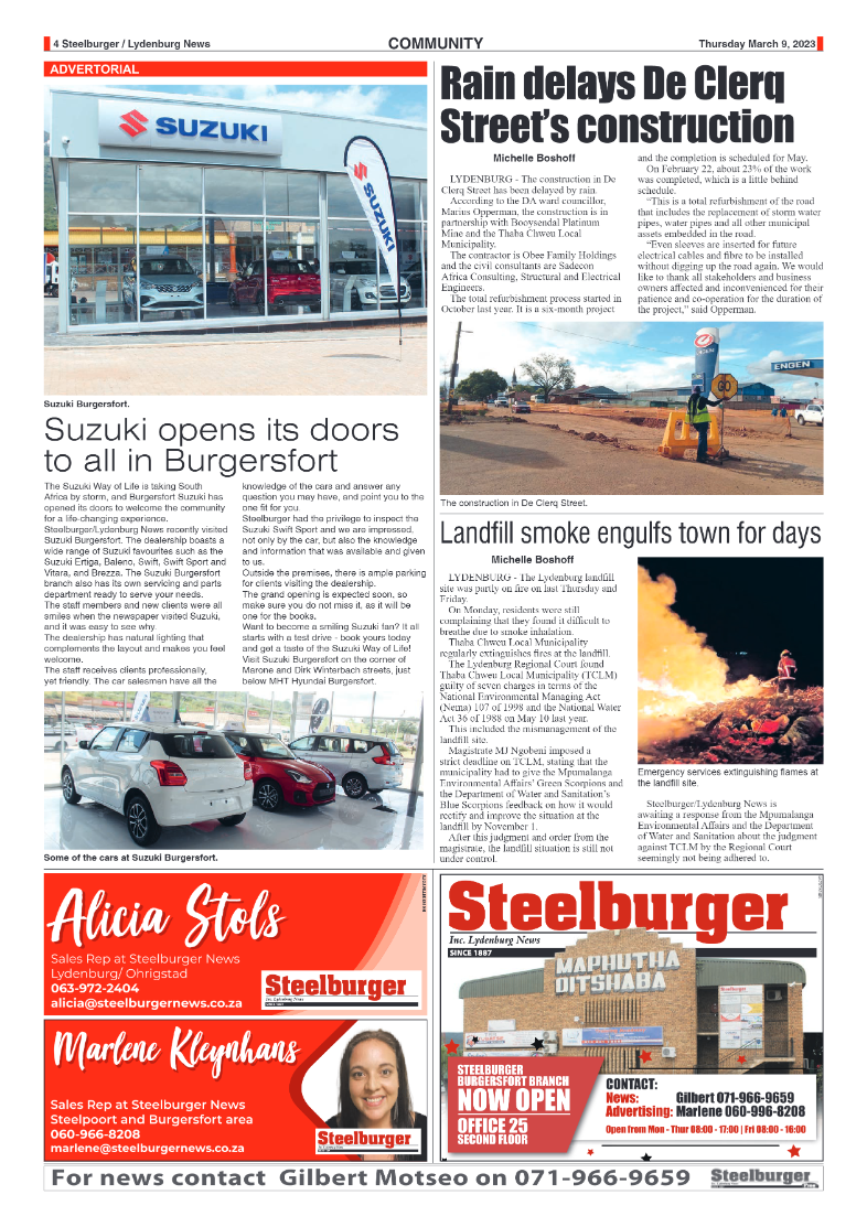 Steelburger News 9 March 2023 page 4