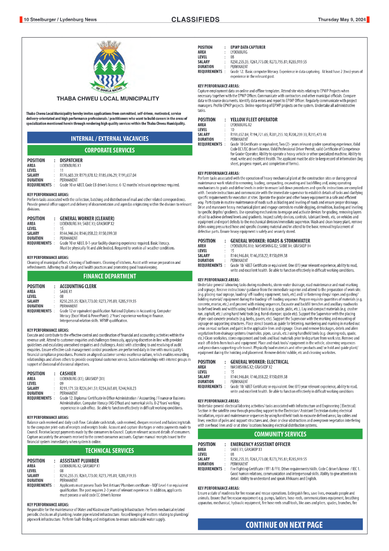 Steelburger News 9 May 2024 page 10