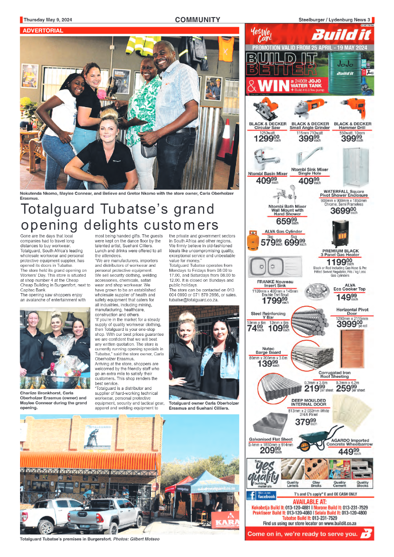 Steelburger News 9 May 2024 page 3