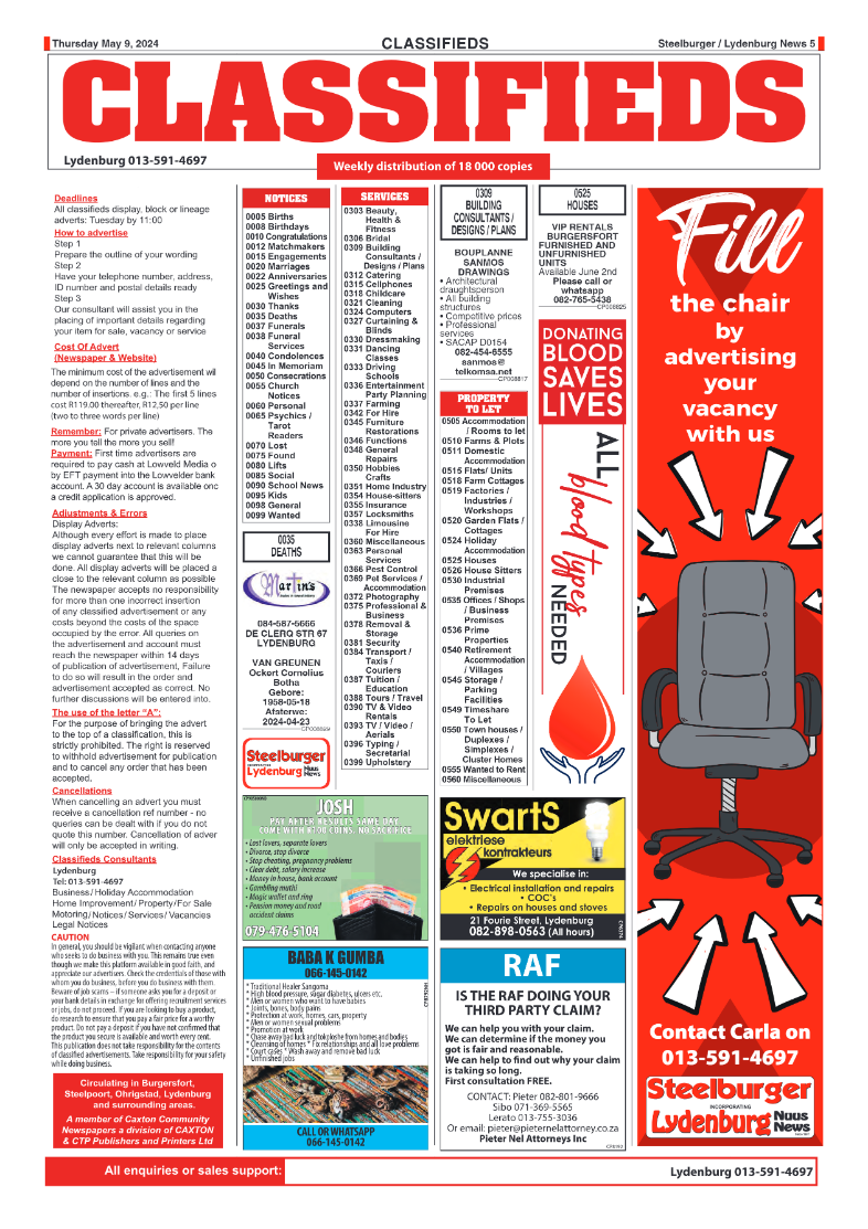 Steelburger News 9 May 2024 page 5