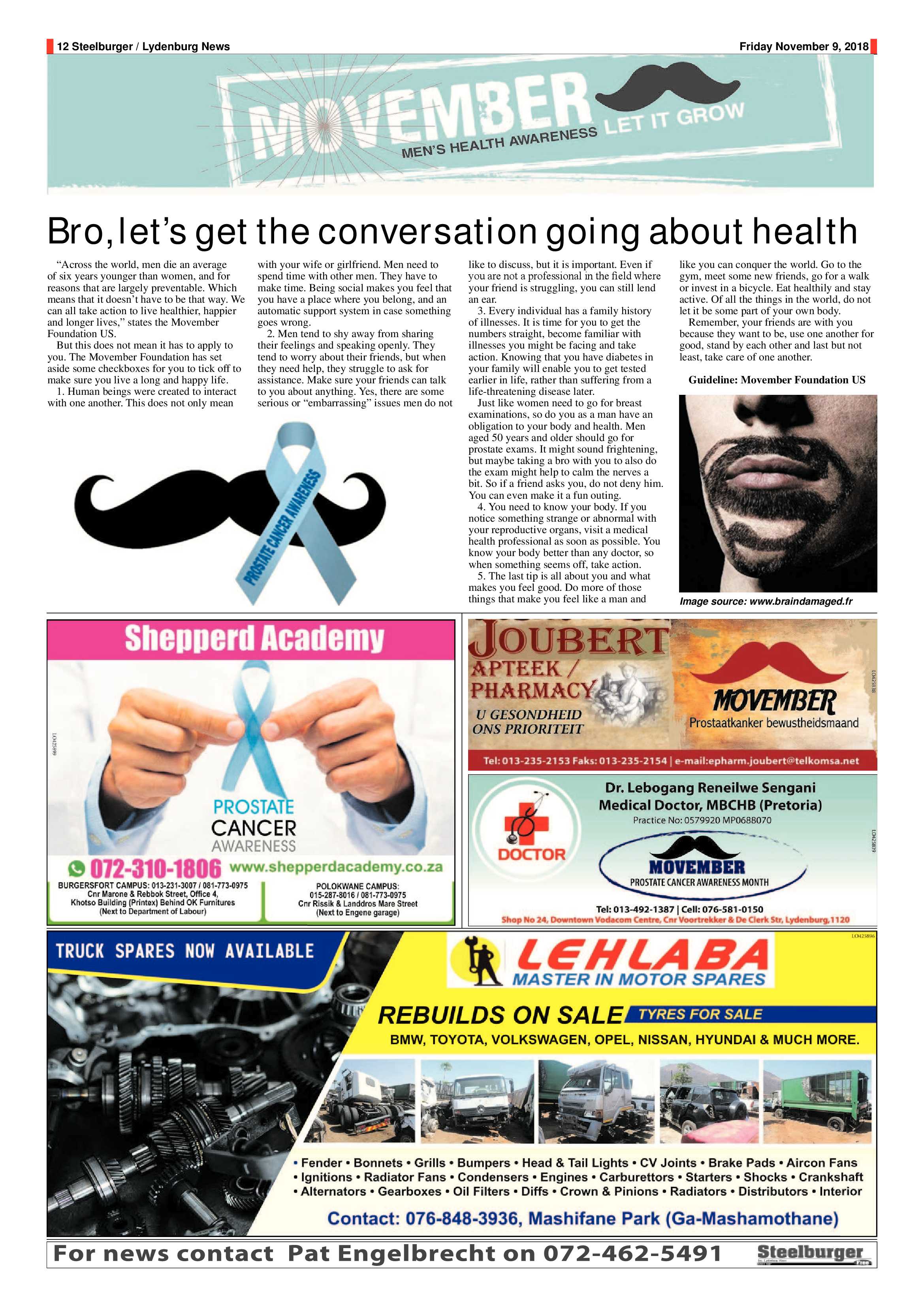 Steelburger News 9 November 2018 page 12