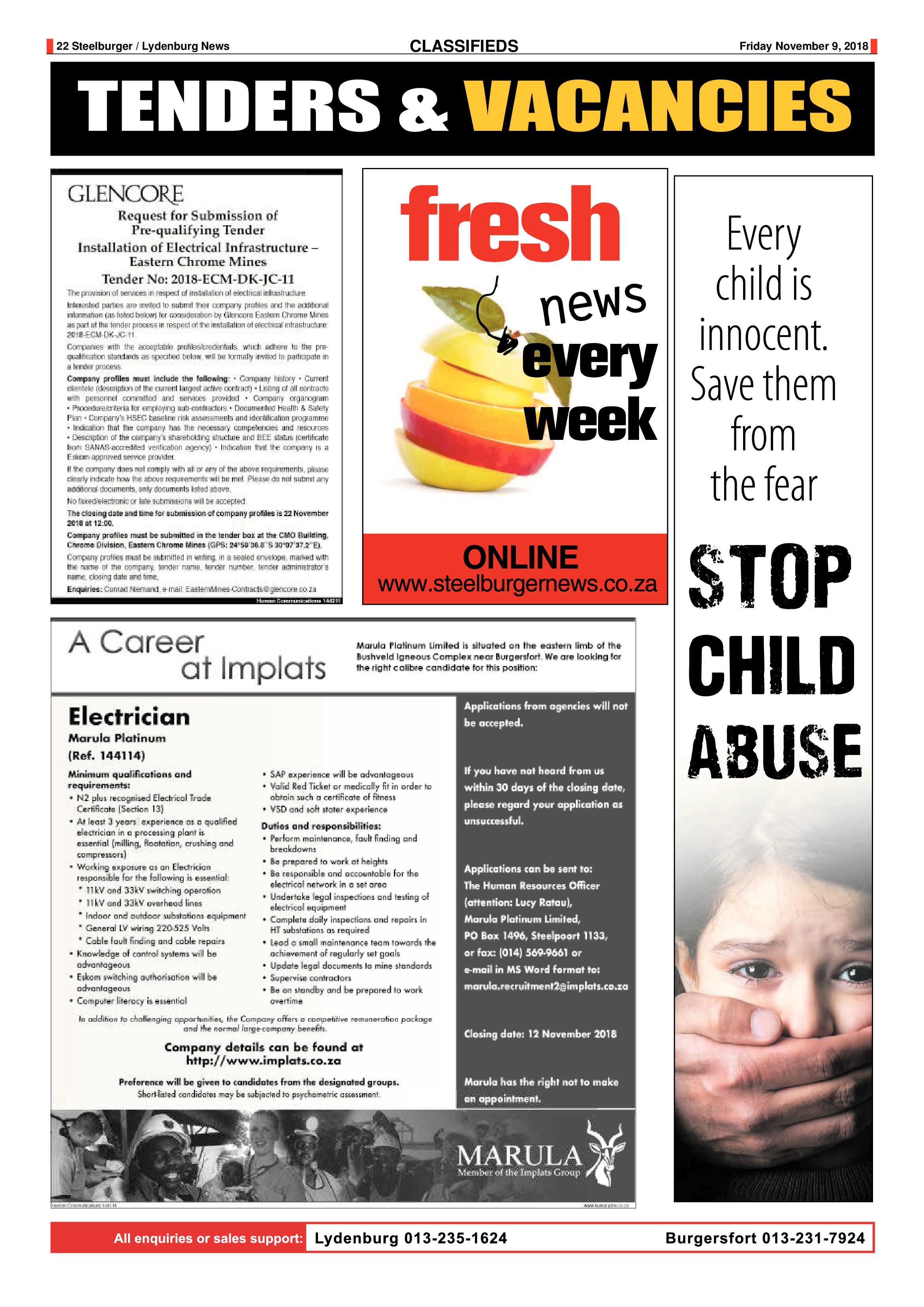 Steelburger News 9 November 2018 page 22