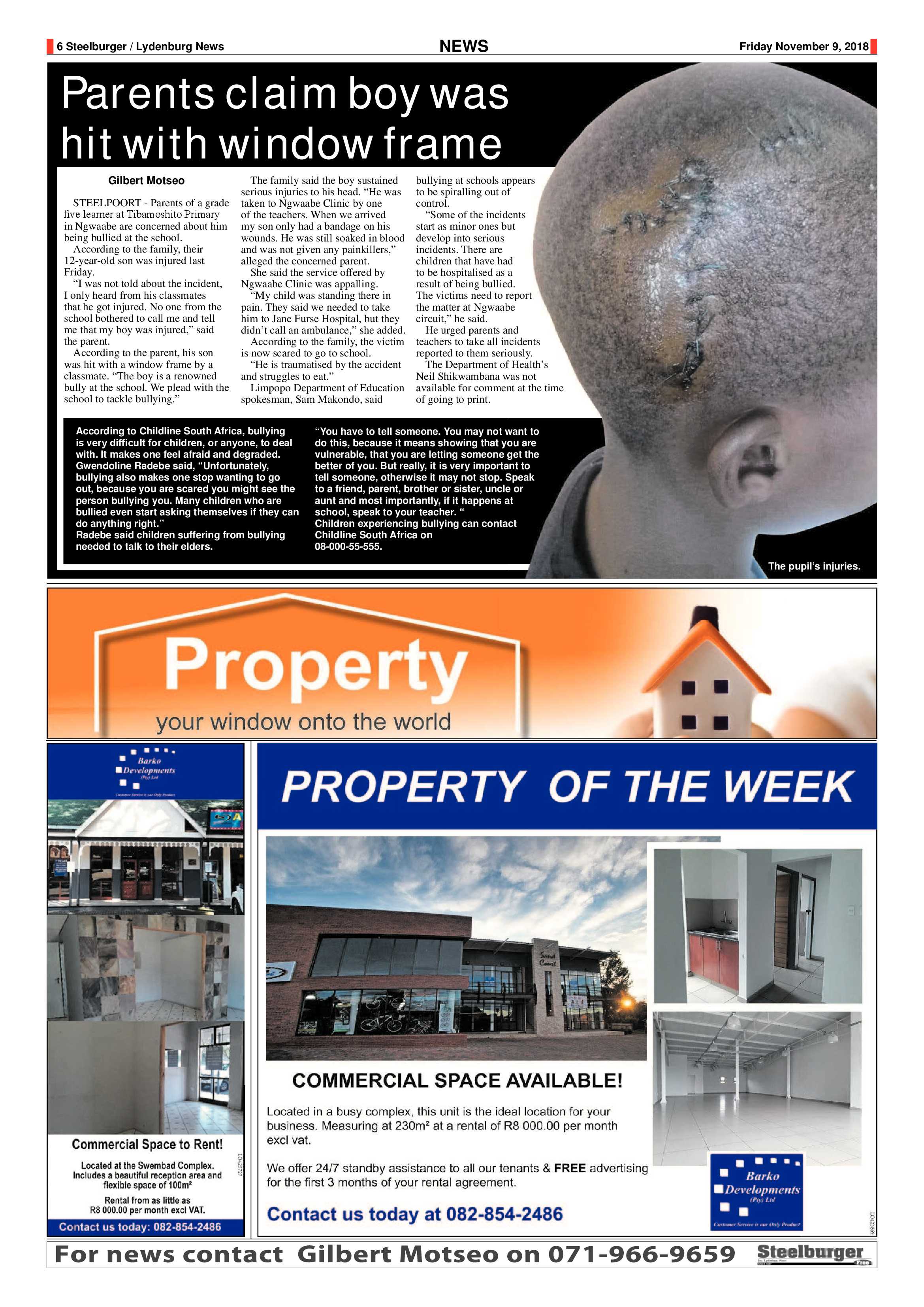 Steelburger News 9 November 2018 page 6