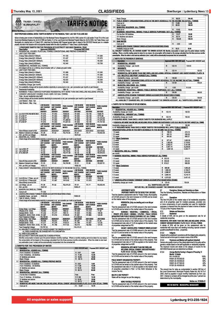 Steelburger News 13 May 2021 page 13