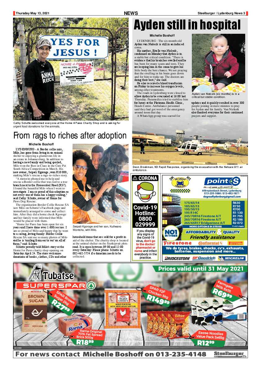 Steelburger News 13 May 2021 page 3
