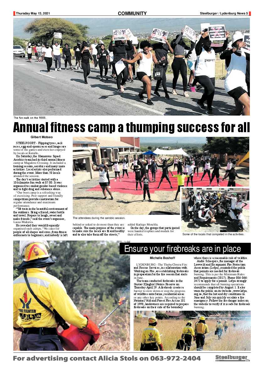 Steelburger News 13 May 2021 page 5