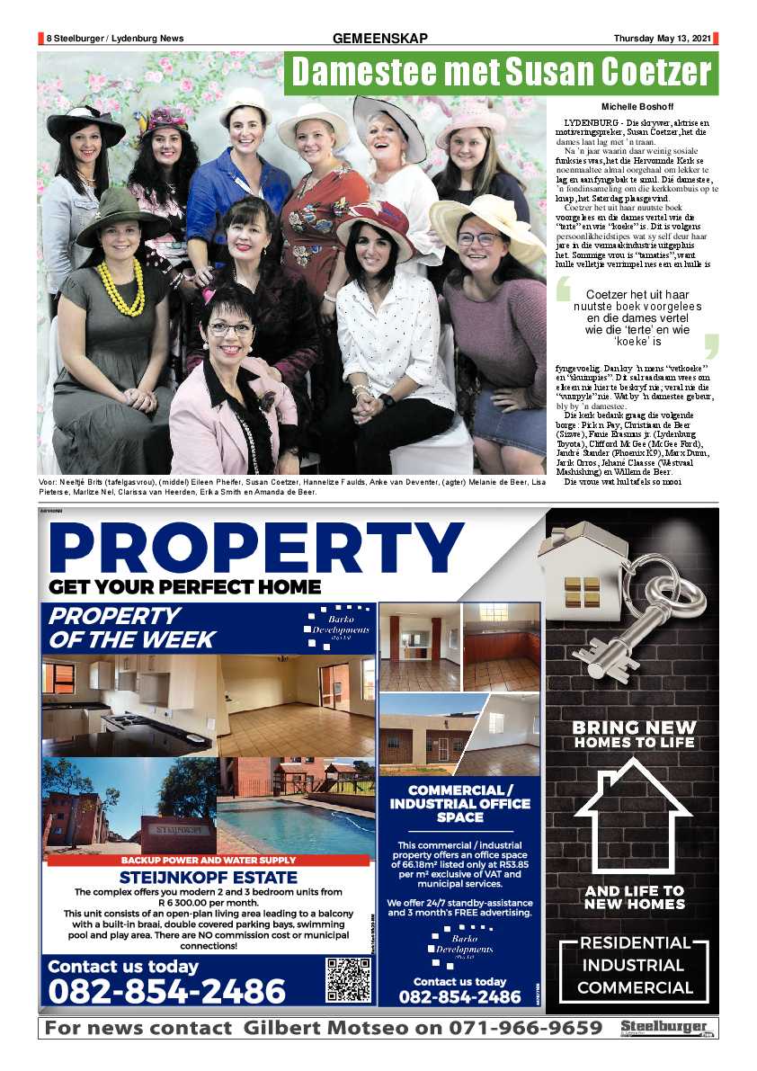Steelburger News 13 May 2021 page 8